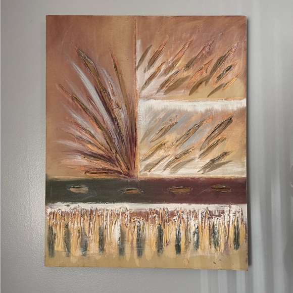 Lee Reynolds abstract art 24x30 - Picture 3 of 4